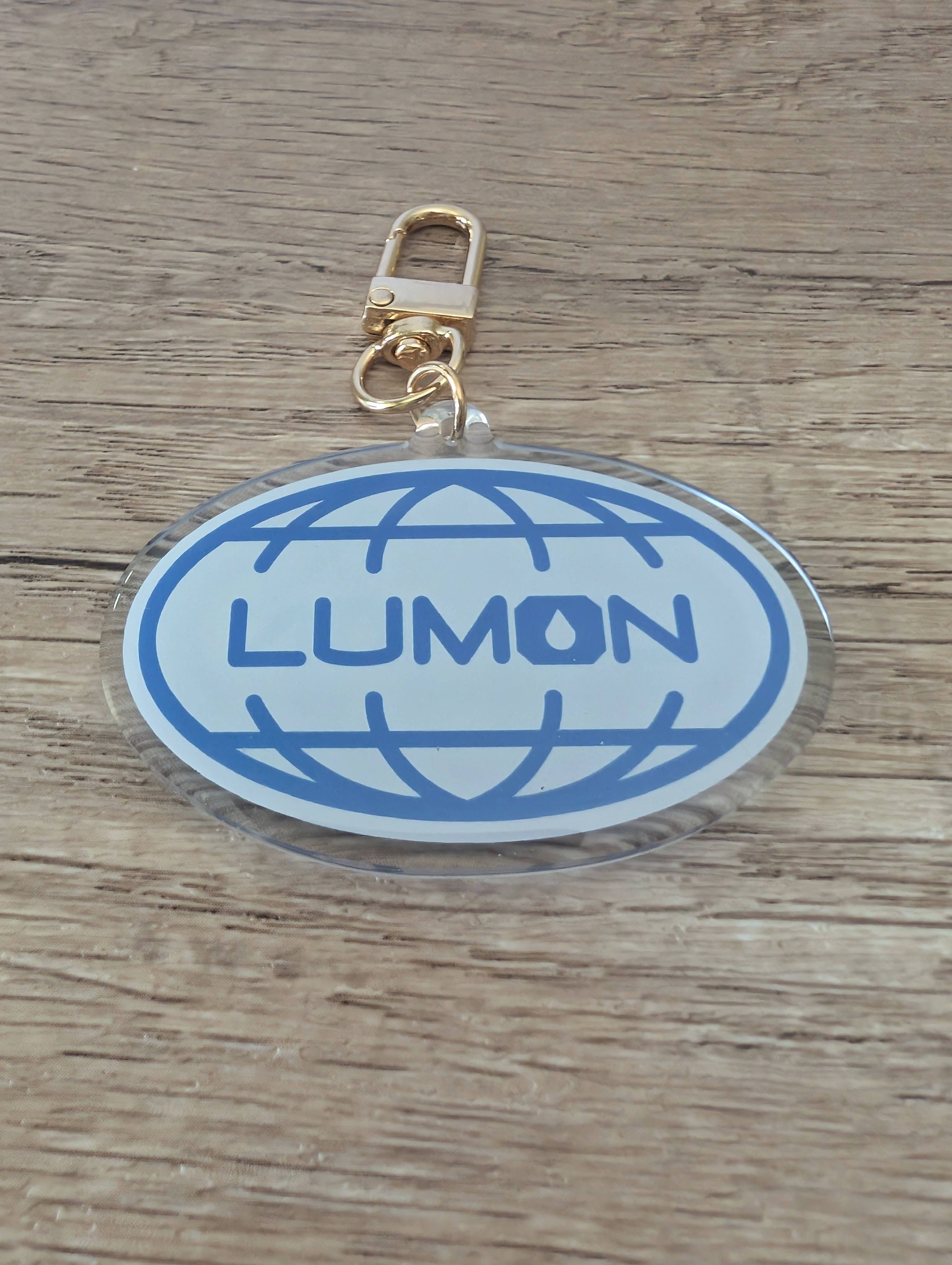 Lumon Logo - Severance Epoxy Acryclic Charm Keychain