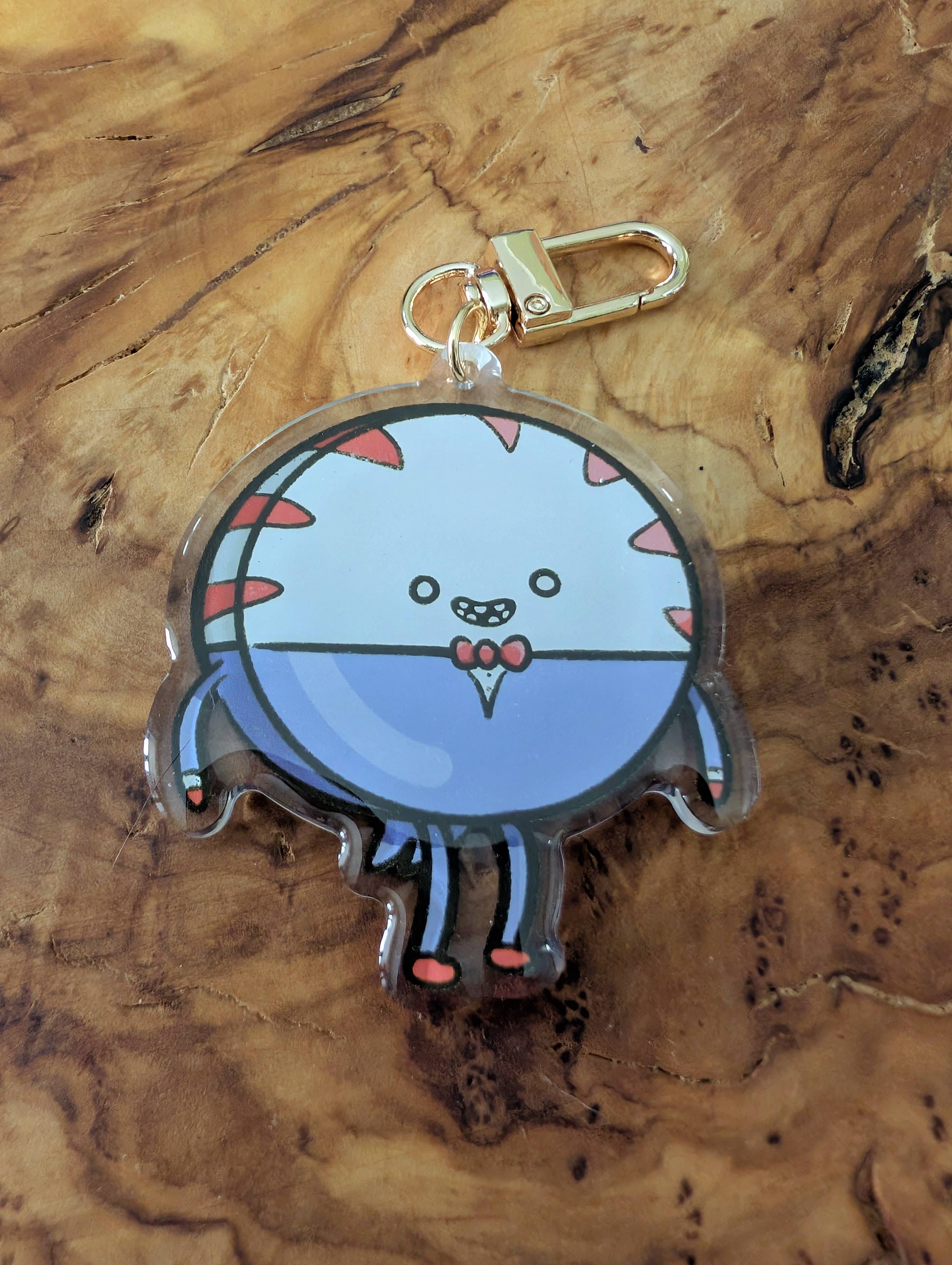 Peppermint Butler - Cute Adventure Time Charm Keychain