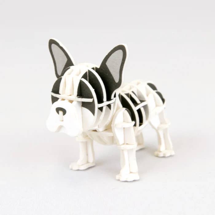 Si-gu-mi Plus French Bulldog 3D Paper Puzzle