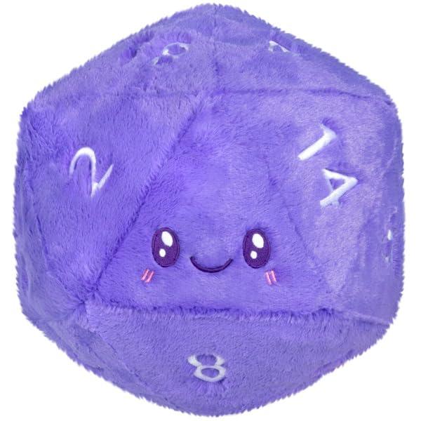 Squishable - Purple D20 Dice - 10 in