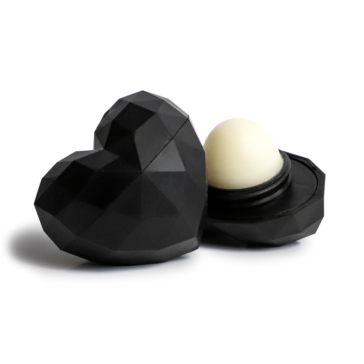 Rebels Refinery Heart Lip Balm Wildberry Flavor Black