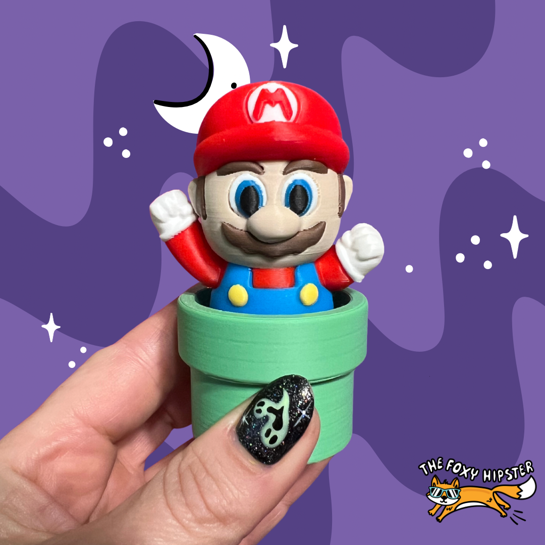 Mario Fidget Toy Clicker