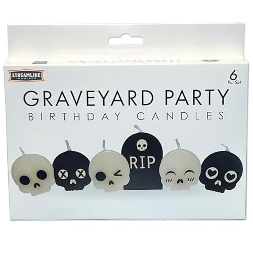 Streamline Imagined Graveyard Party Birthday Candles