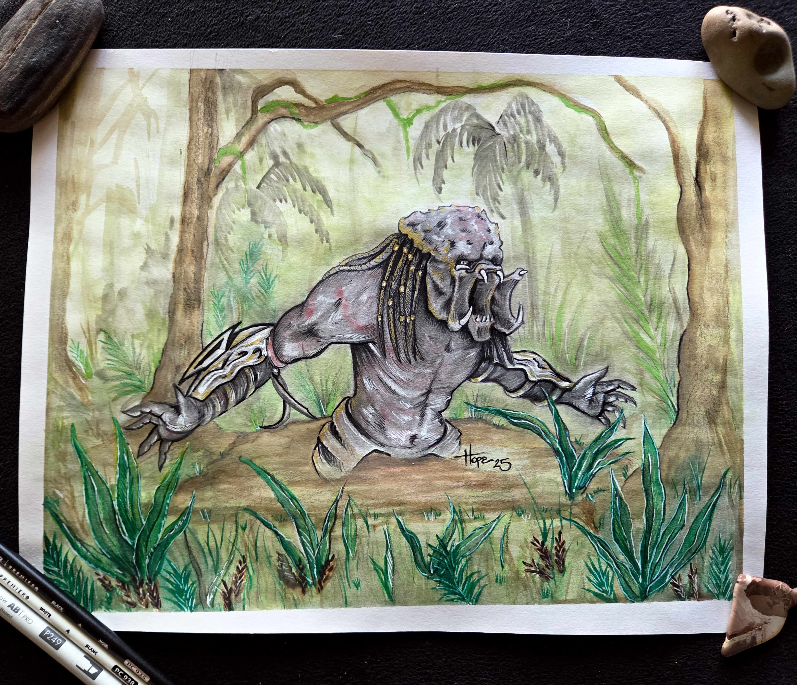 The Hunter print