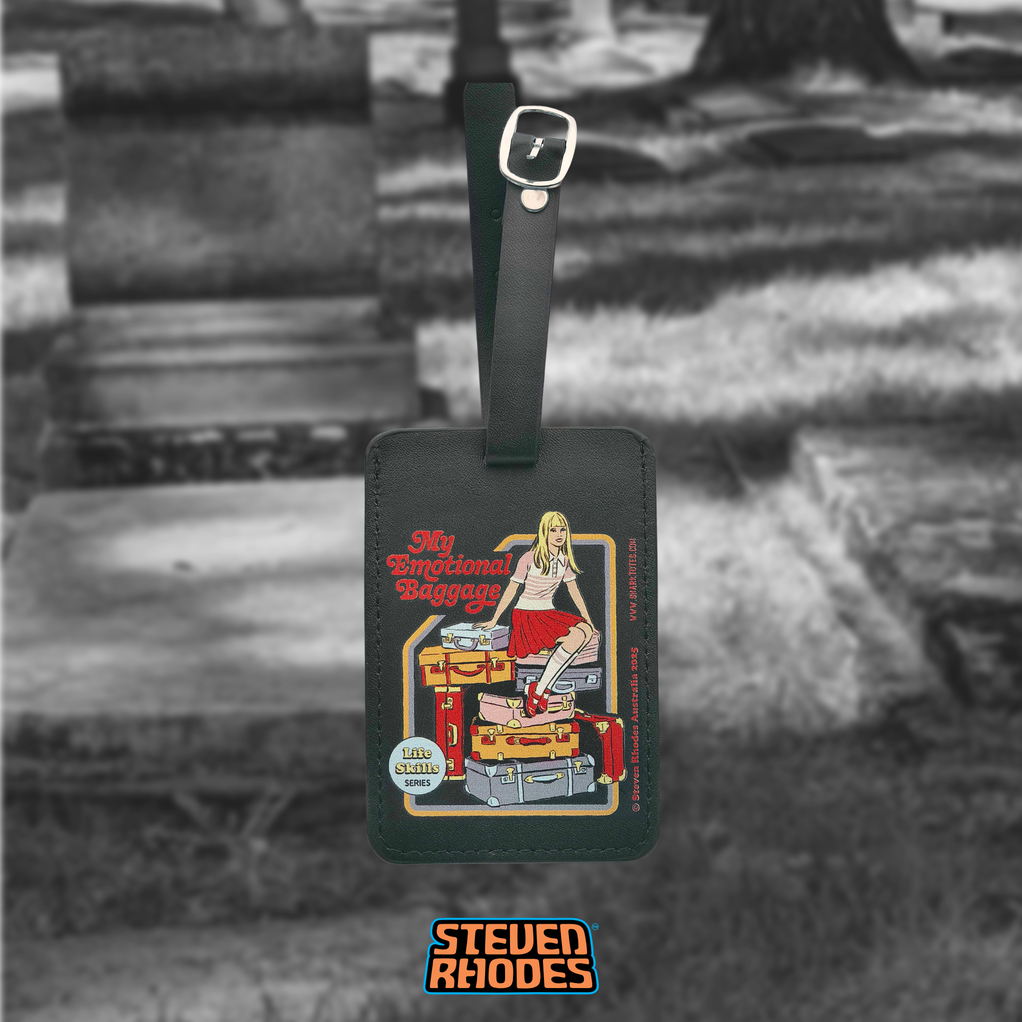 My Emotional Baggage Luggage Tag