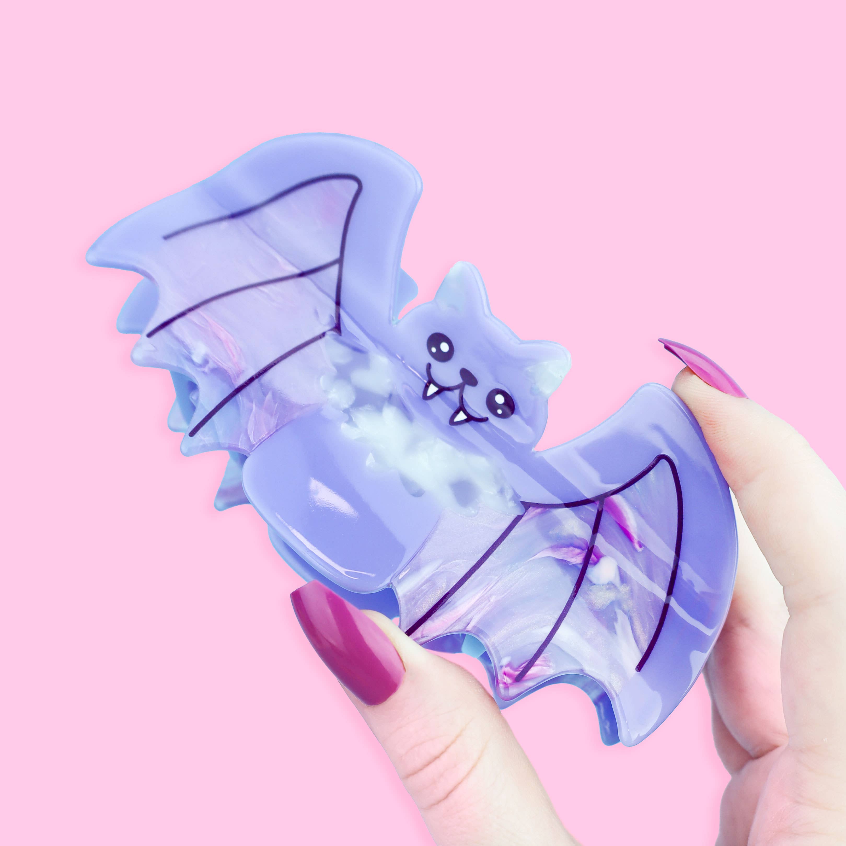Bat Hair Claw, Pastel, Vampire, Halloween, Cute, Hair Clip
