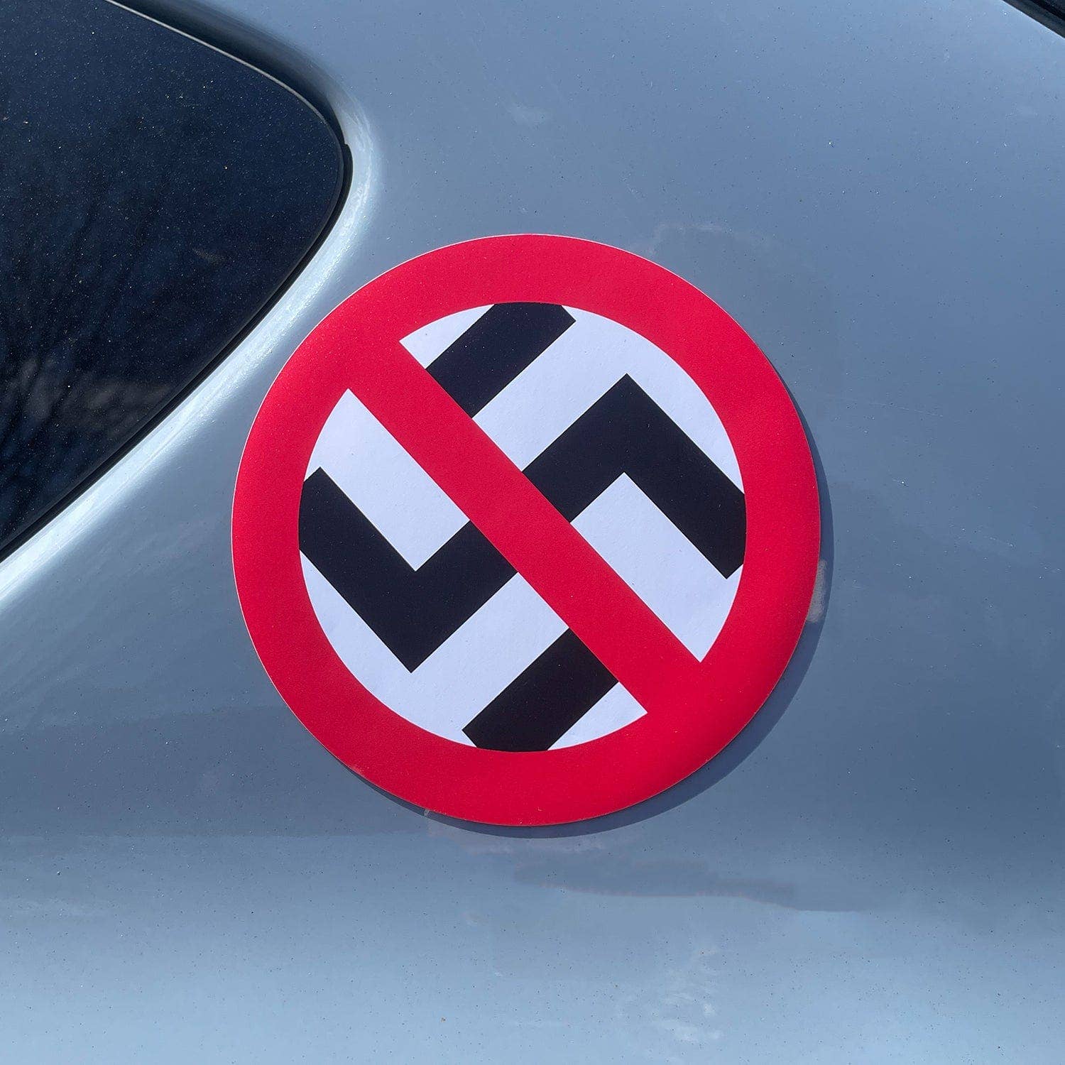 No Nazis Car Magnet