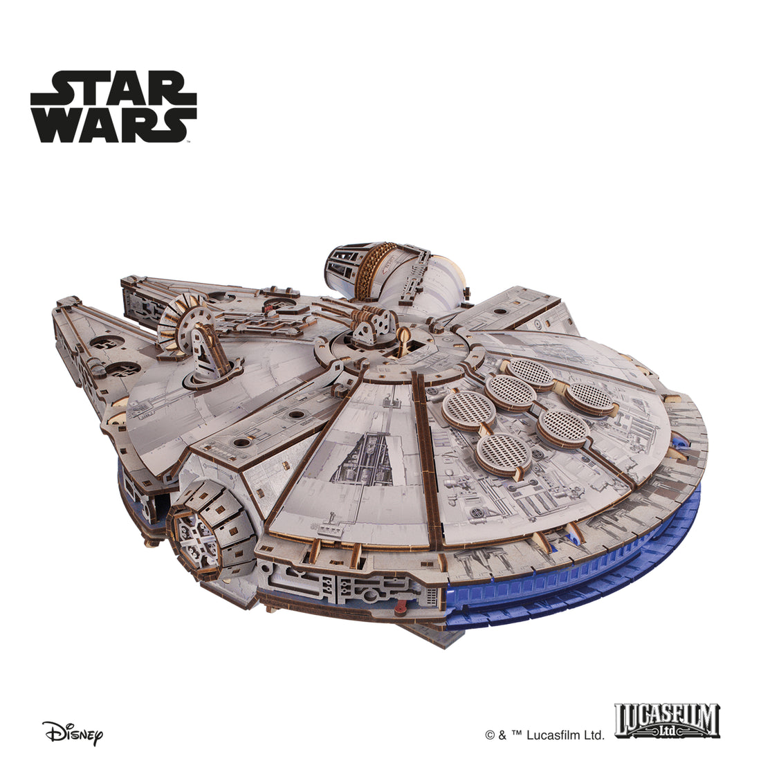 Ugears Star Wars Millennium Falcon 3D Wooden Puzzles for Adults