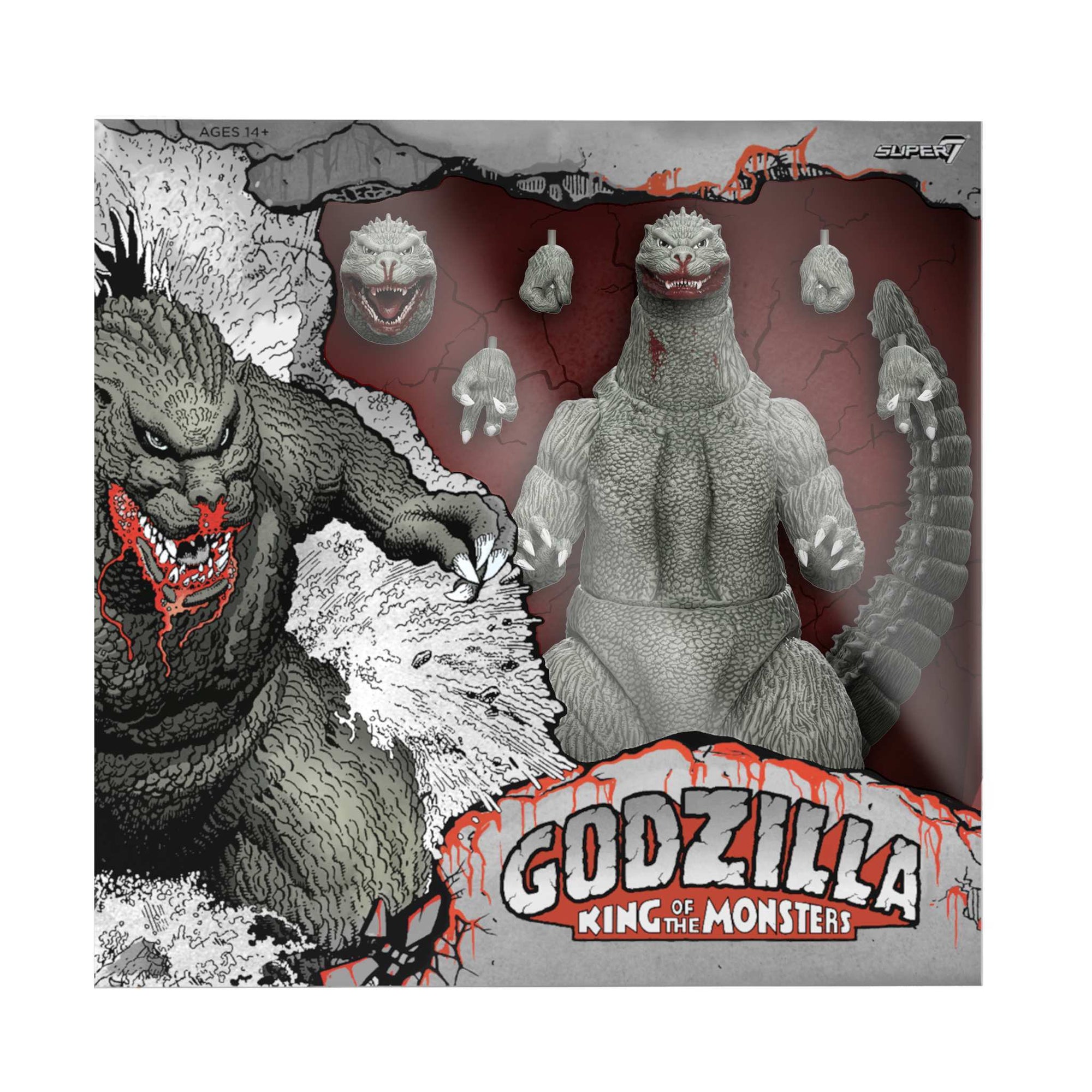 Toho ULTIMATES! - Godzilla 1989 (Greyscale Comic Book)