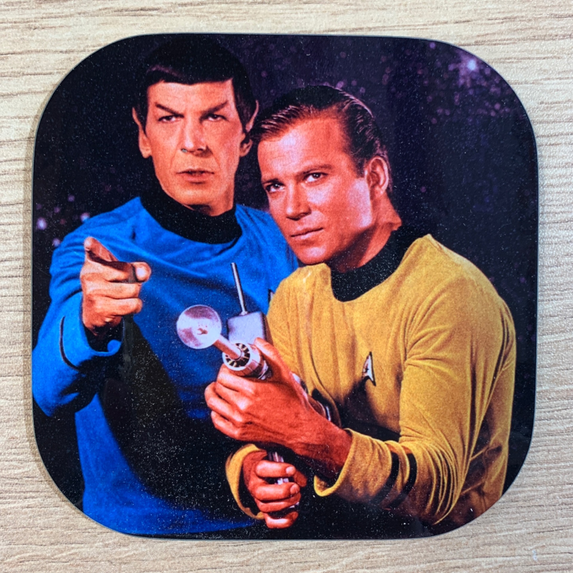 Kirk/Spock Coaster
