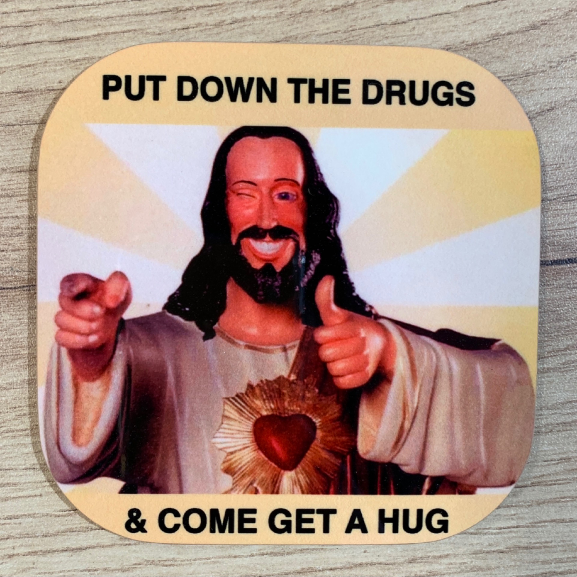 Put Down Drugs Coaster