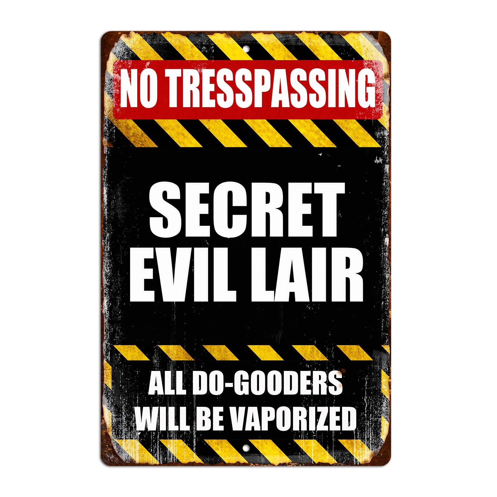 Secret Evil Lair TS492 - Metal Sign