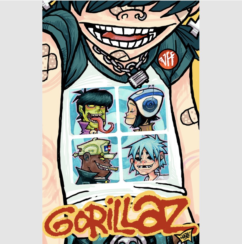 Gorillaz Print