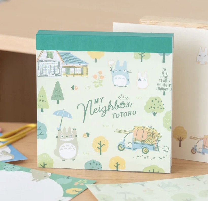 My Neighbor Totoro Notepad Forest of Totoro Pattern