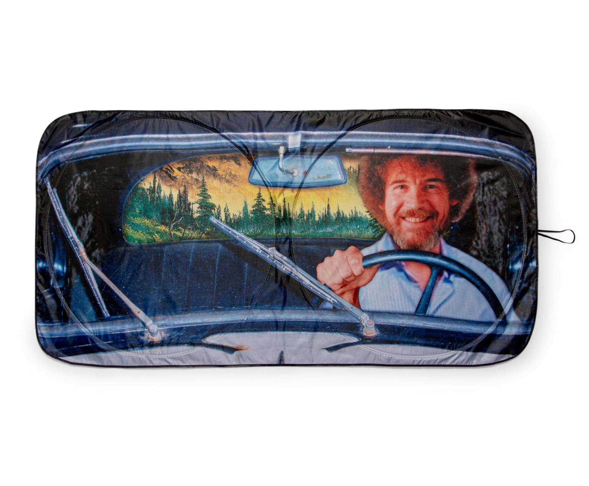 Bob Ross 64 x 32 Inch Car Sunshade
