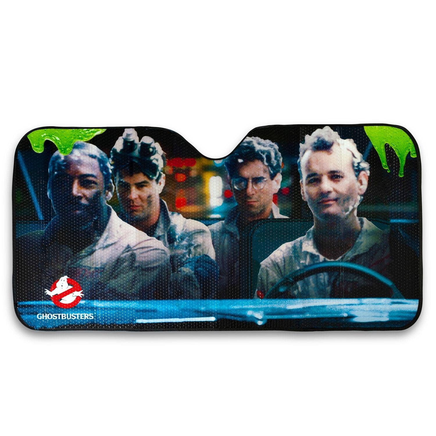Ghostbusters Slimed Auto Sunshade