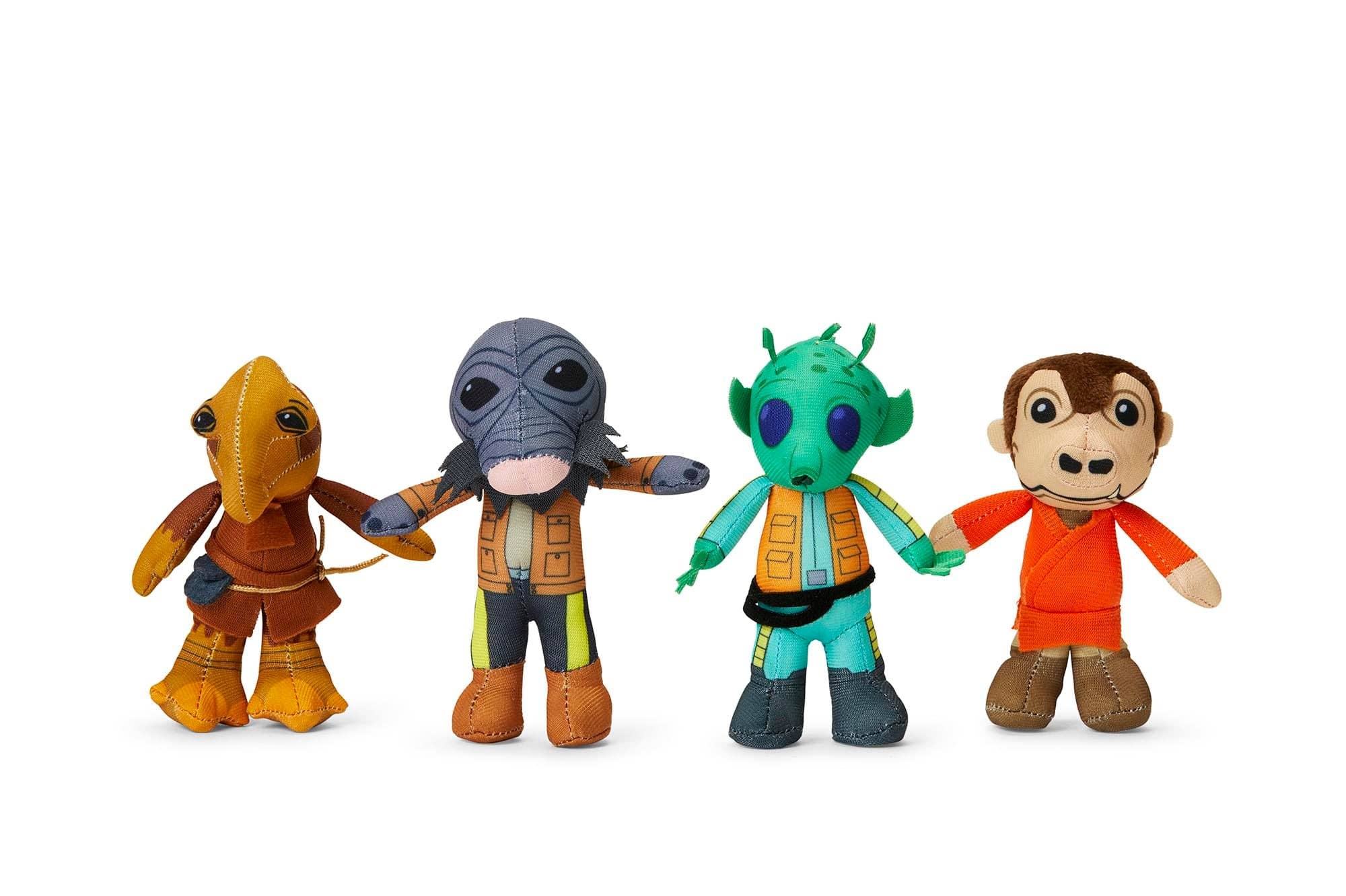 Star Wars Exclusive Cantina Villains Plush 4 Pack