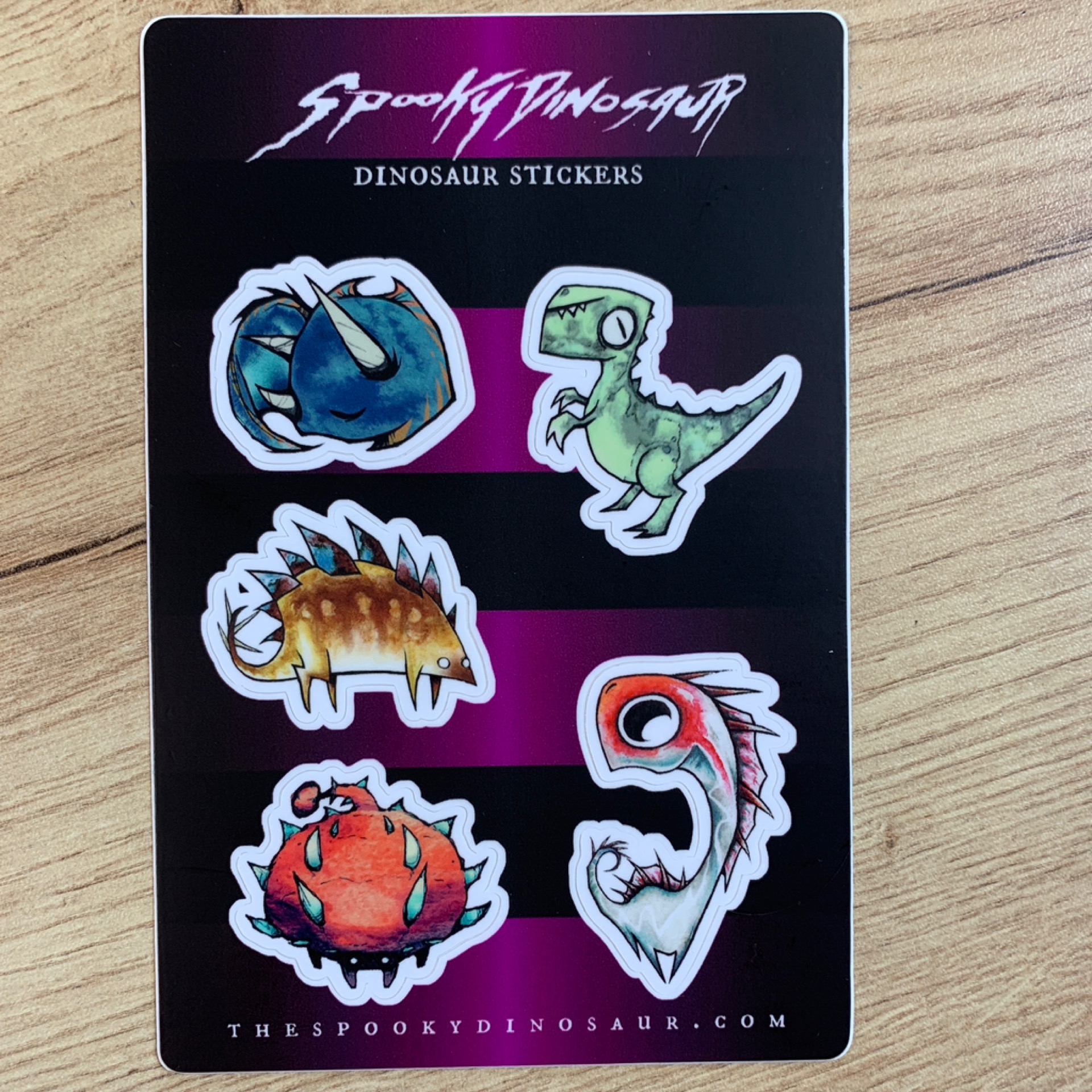 Dinosaur Sticker Sheet