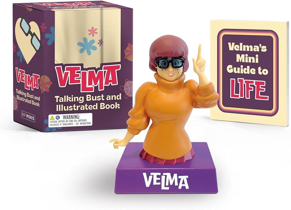 Velma Talking Bust and Illustrated Book - (Rp Minis) by Shaenon K Garrity (Mixed Media Product)
