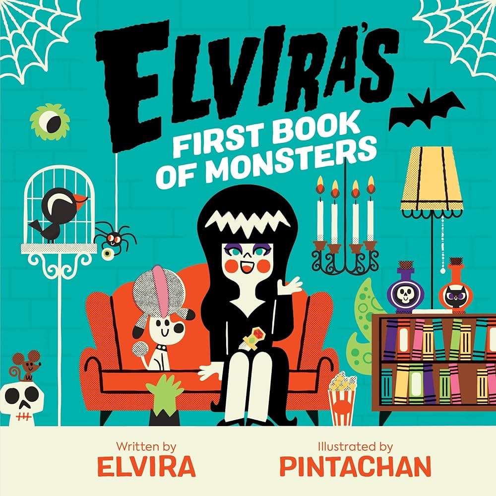 Elvira's First Book of Monsters - (Board Book)