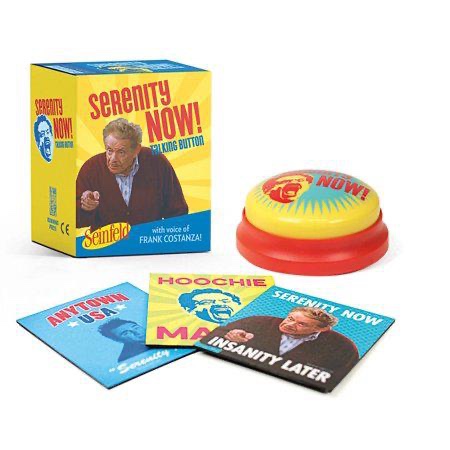 Seinfeld: Serenity Now! Talking Button: Featuring the voice of Frank Costanza! (RP Minis) by Jerry Stiller