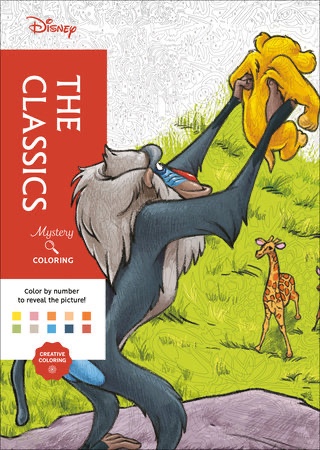 Disney Mystery Coloring: The Classics - (Paperback)