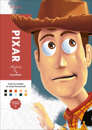 Disney Mystery Coloring: Pixar - (Paperback)