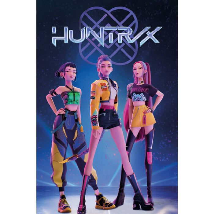 KPop Demon Hunters Girls Poster