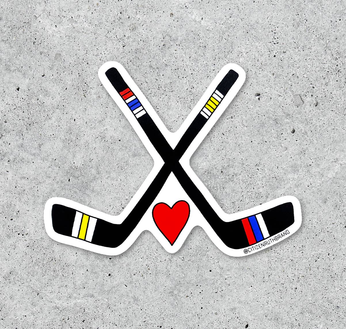 Heated Rivalry Gay Hockey Love Sticker
