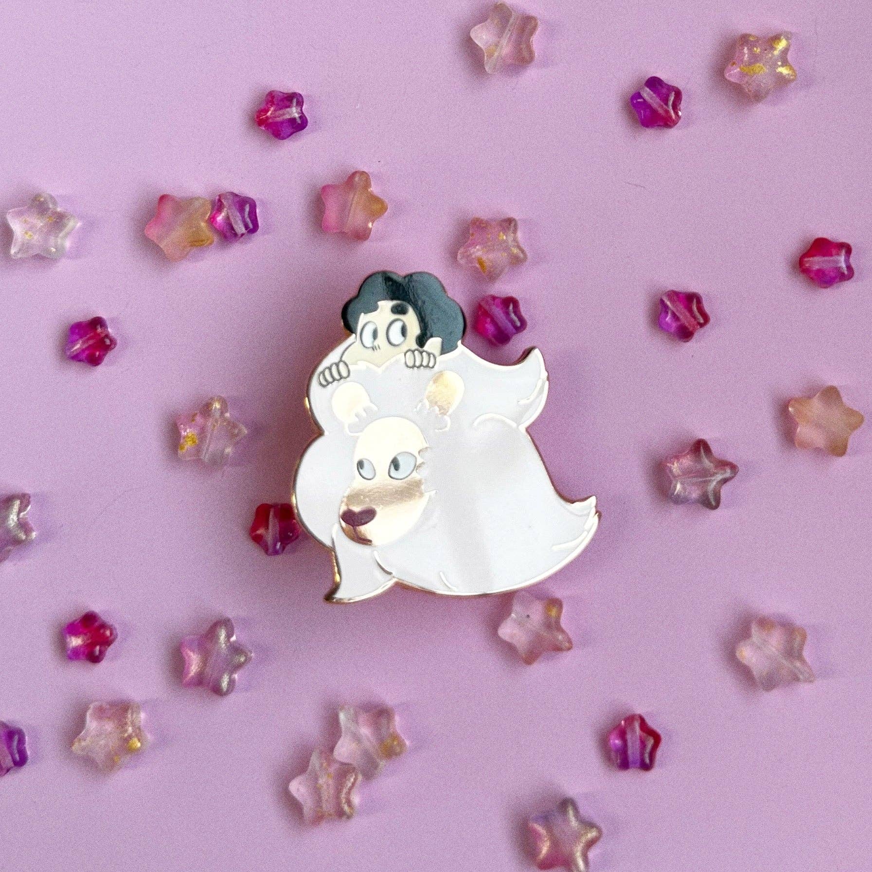 Steven Universe Steven & Lion Pin