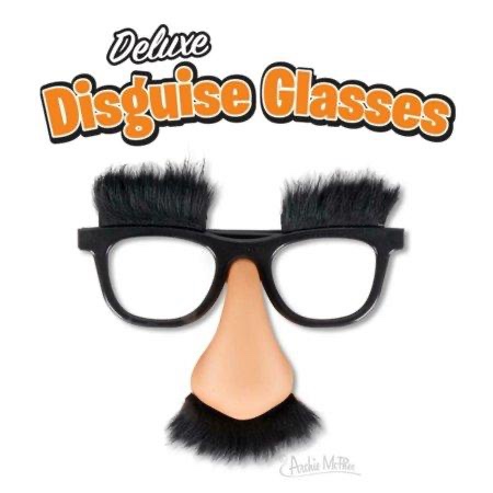 Accoutrements Fuzzy Nose and Glasses Classic Disguise