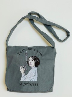 Space Princess Messenger Bag