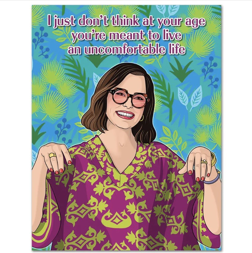 White Lotus Parker Posey Birthday Card