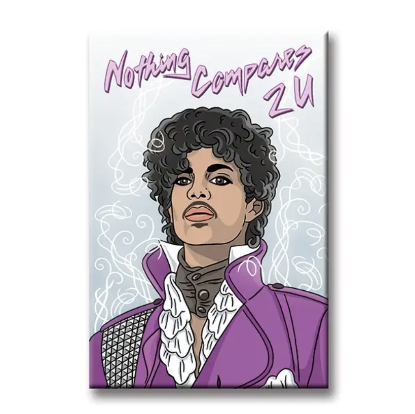 Purple Reign Nothing Compares 2 U Magnet