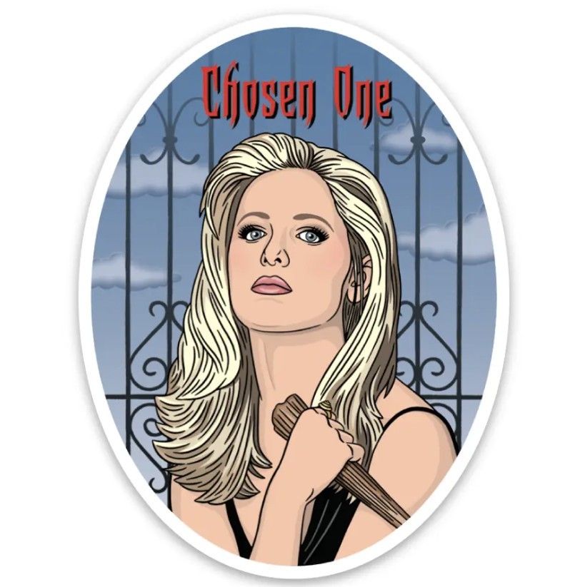 Buffy Chosen One Die Cut Sticker