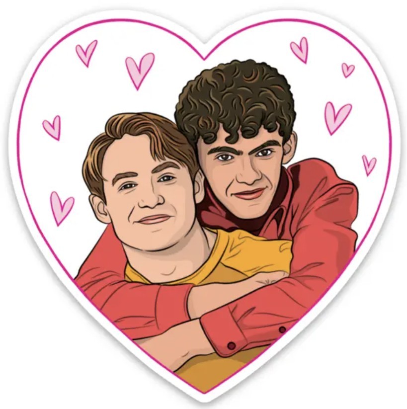 Heartstopper Die Cut Sticker