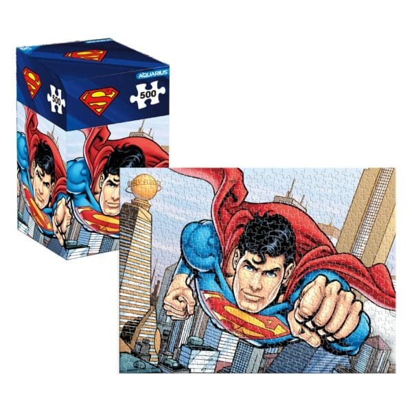 Superman - City Flying 500 pc Jigsaw Puzzle