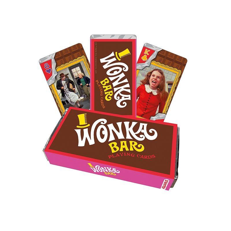 Willy Wonka Wonka Bar Playing Cards