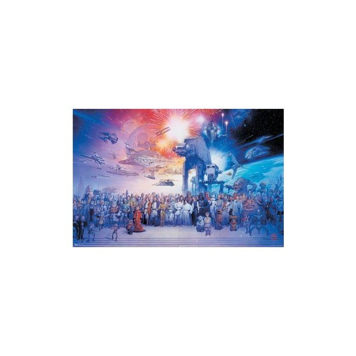 Star Wars Galaxy Poster