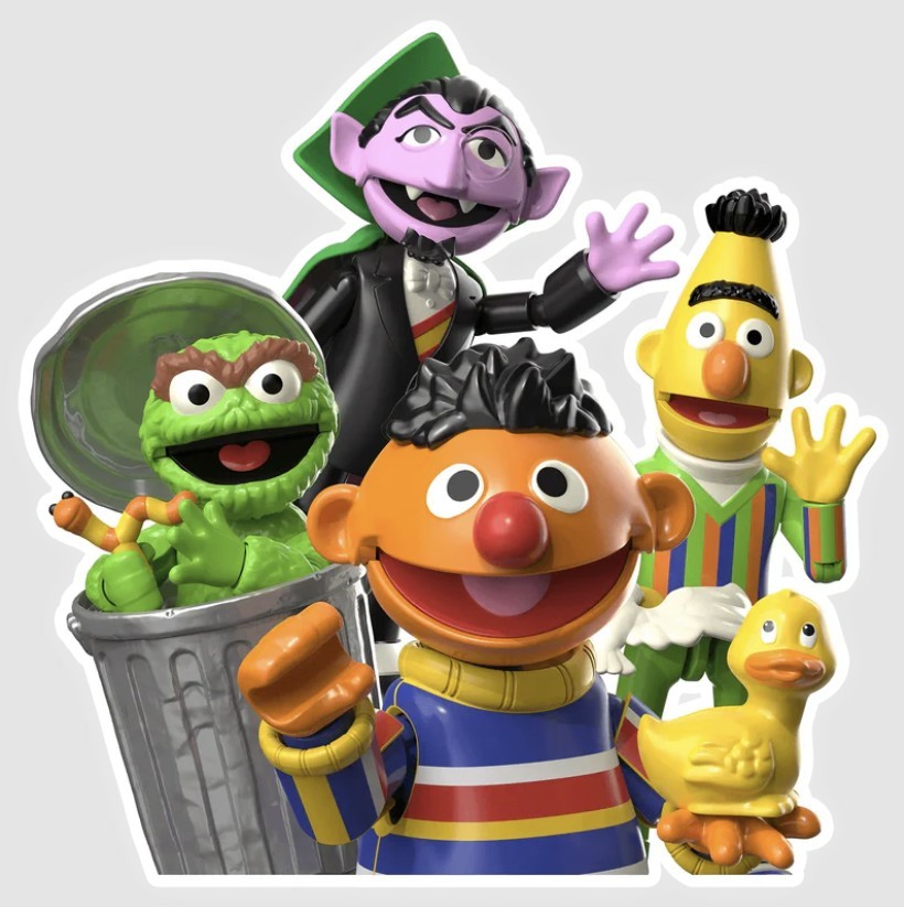 BlokEES - Sesame Street - Precool Series - 02: Model Kit (One Blind Box Figure)