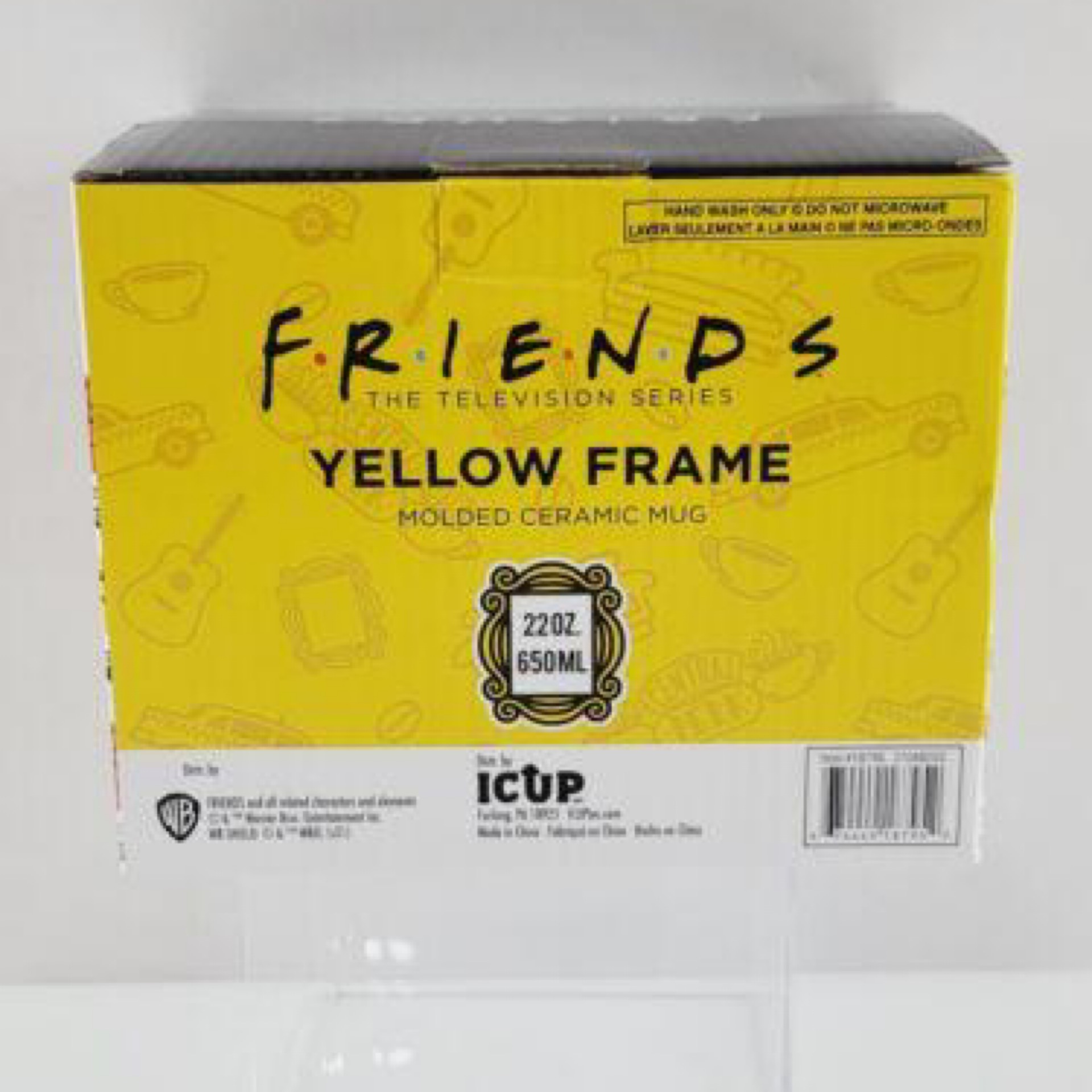 Friends Peephole Photo Frame Ceramic Mug