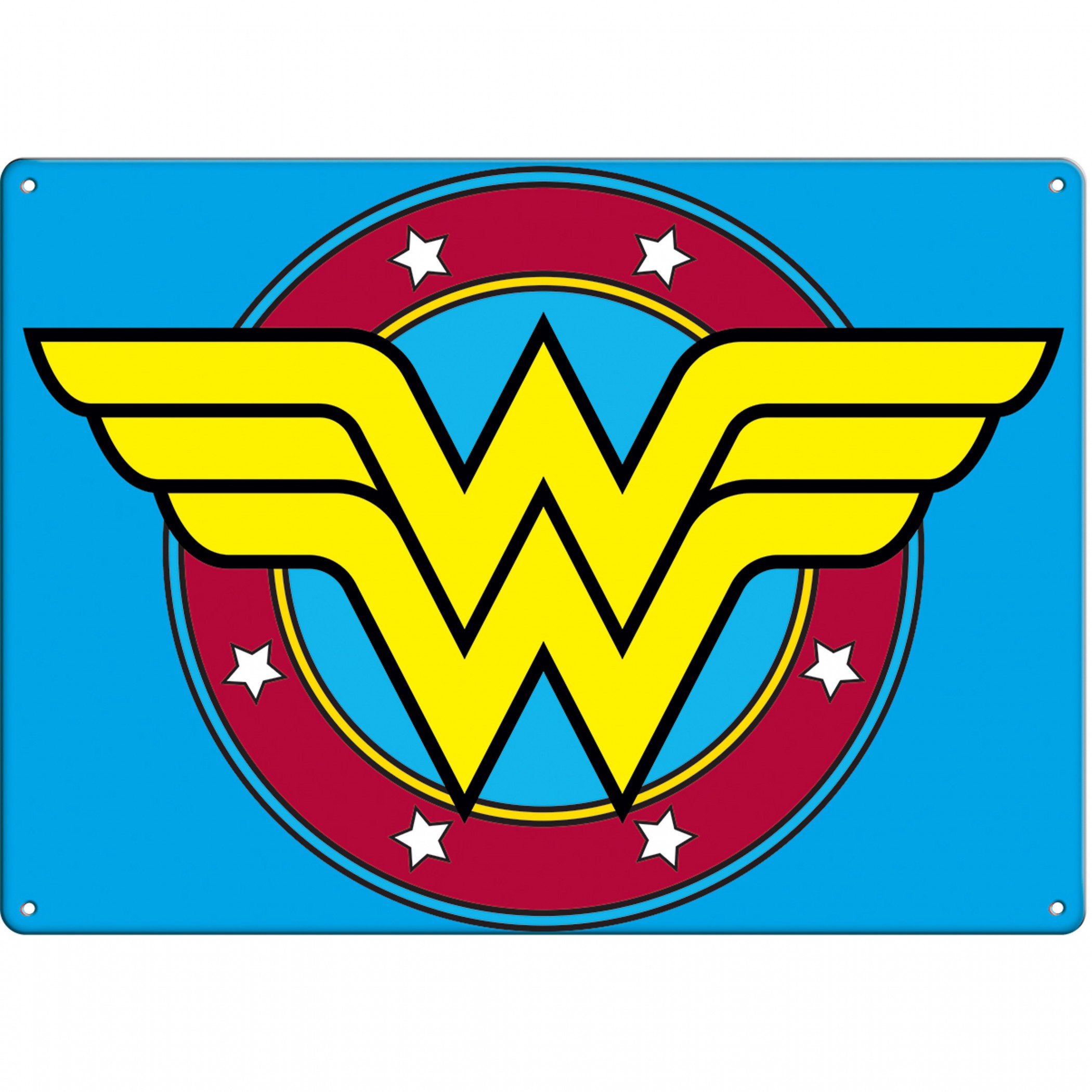 Wonder Woman Metal Sign