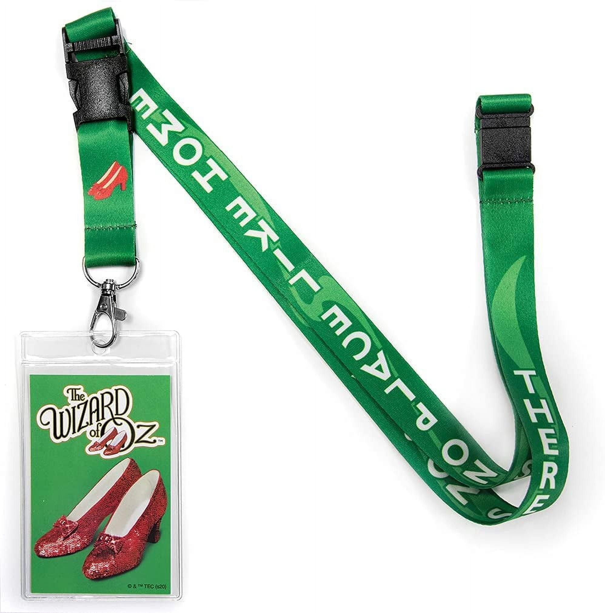 The Wizard of Oz Reversible Lanyard with Breakaway Clip and ID Holder