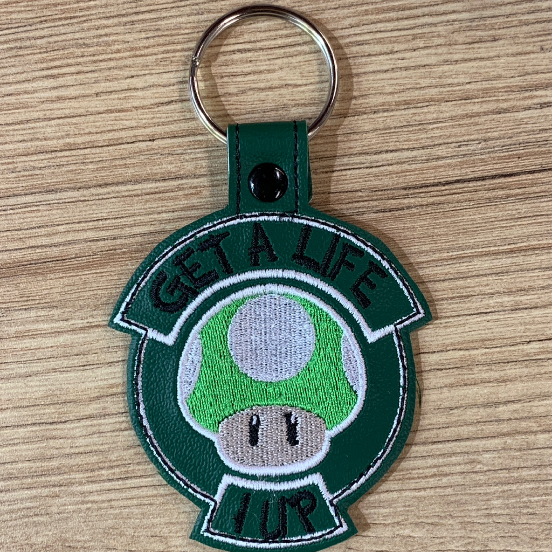 Get a Life Mario Keychain