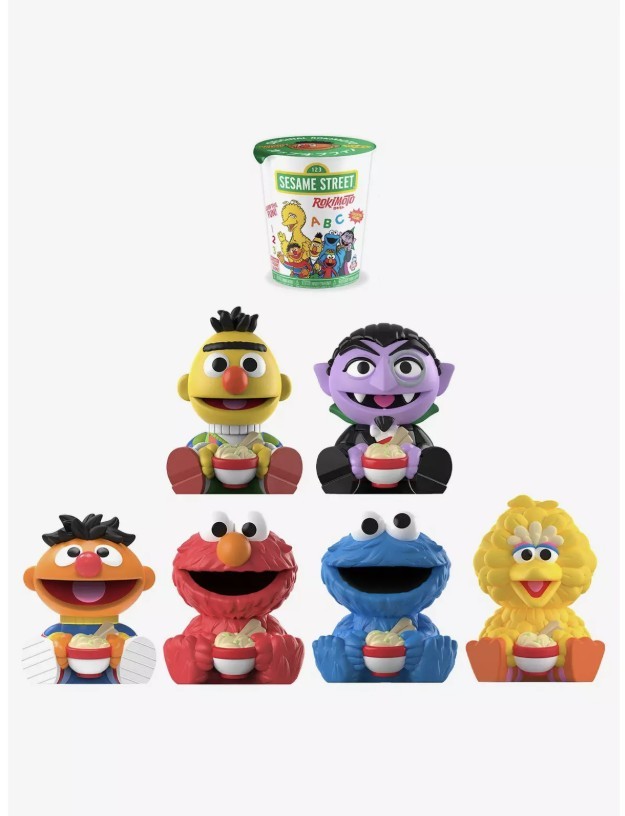 Rokimoto Sesame Street Cup Of Fun Blind Cup Figure