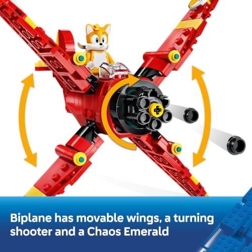 LEGO Sonic The Hedgehog Tails' Tornado-1 77119