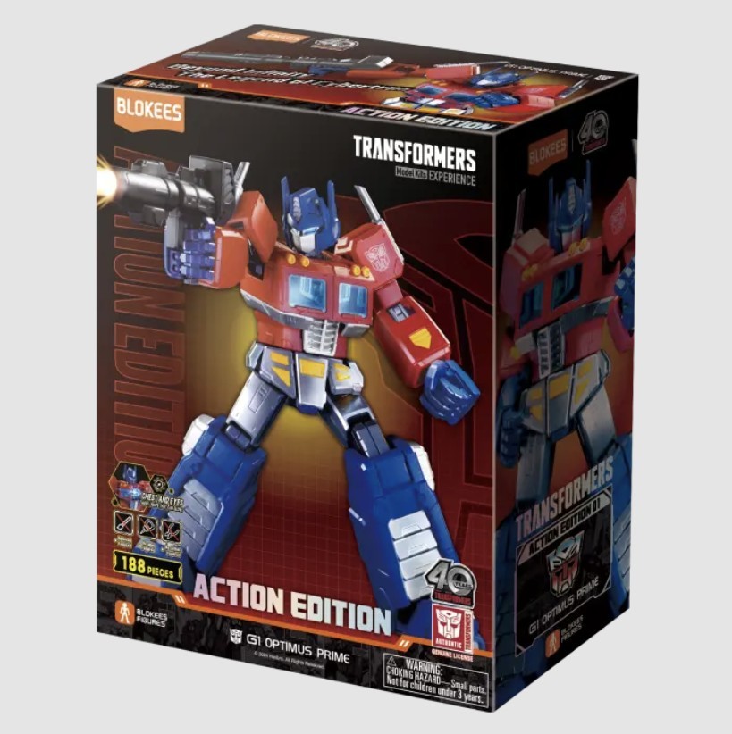 Blokees Action Figure Transformers Classic Class G1 Optimus Prime