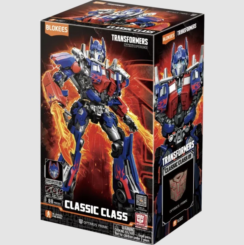 Transformers Classic Class Optimus Prime 2007 Blokees Model Kit