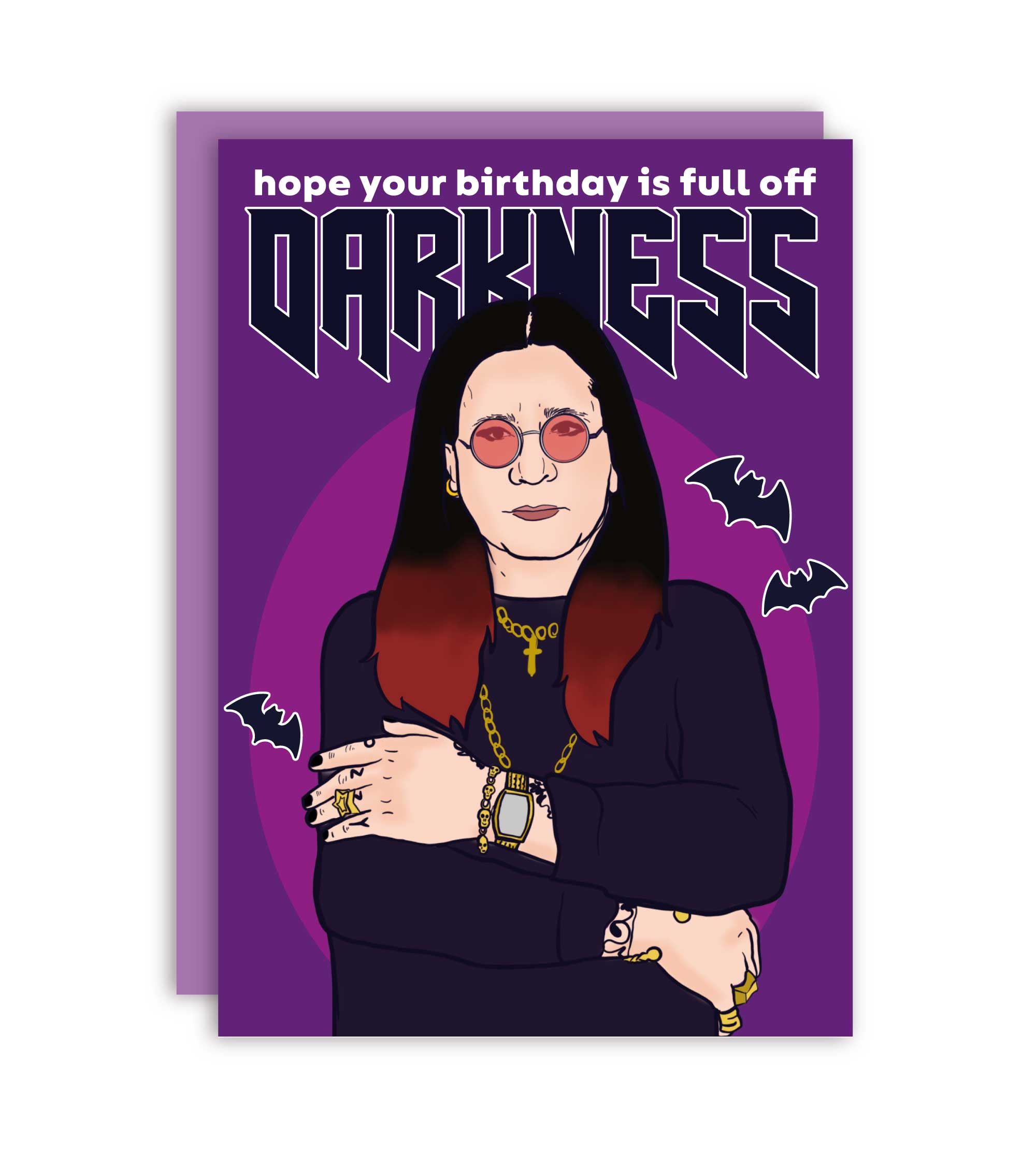 Birthday Full Of Darkness Halloween Greeting Card