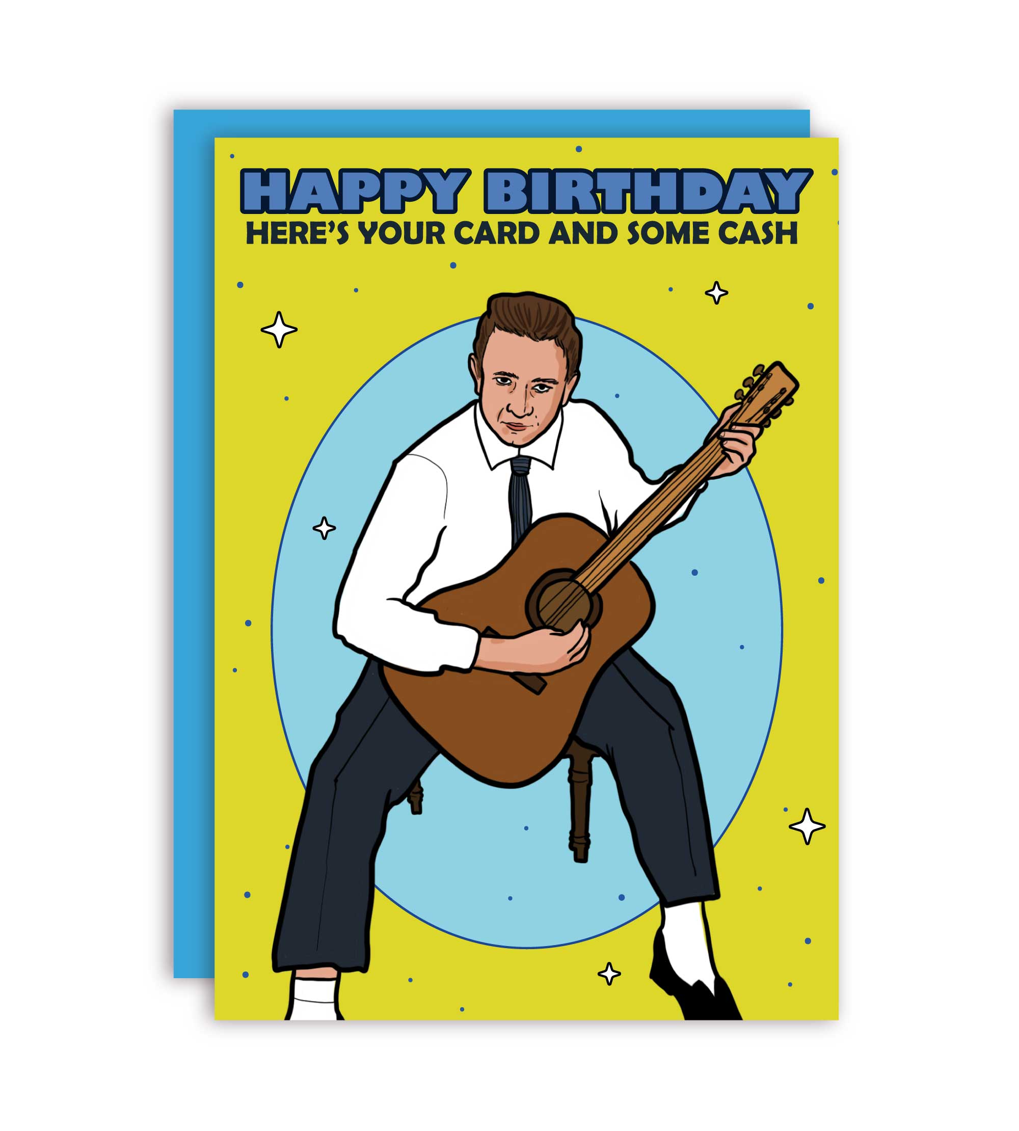 Happy Birthday Here's Your Card and Some Cash Greeting Card